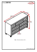 Preview for 6 page of Coaster Deanna 205103 Assembly Instructions Manual