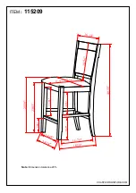 Preview for 5 page of Coaster Dewey 115209 Assembly Instructions