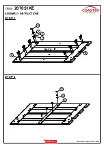 Preview for 4 page of Coaster Eastern King Bed 207051KE Assembly Instructions Manual