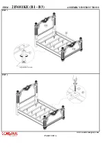 Preview for 5 page of Coaster EASTERN KING BED 215681KEB1 Assembly Instructions Manual