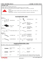 Preview for 2 page of Coaster EASTERN KING SIZE PU BED 300345KE Assembly Instructions