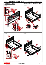 Preview for 4 page of Coaster EASTERN KING STORAGE BED Assembly Instructions