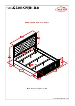 Preview for 6 page of Coaster Eleanor 223361KW Assembly Instructions Manual