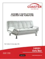 Coaster FINE FURNITURE 300291 Assembly Instructions preview