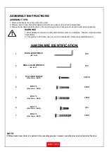 Preview for 3 page of Coaster FINE FURNITURE Assembly Instructions Manual