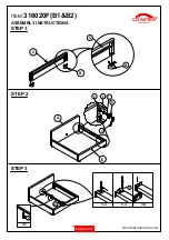 Preview for 4 page of Coaster Gregory 316020F Assembly Instructions Manual