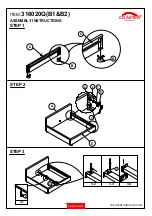 Preview for 4 page of Coaster Gregory 316020Q Assembly Instructions Manual