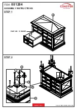 Preview for 3 page of Coaster Hartshill 881284 Assembly Instructions Manual