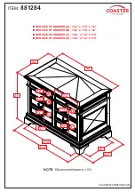 Preview for 6 page of Coaster Hartshill 881284 Assembly Instructions Manual