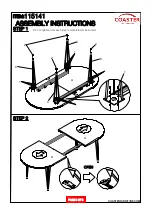 Preview for 3 page of Coaster Heather 115141 Assembly Instructions