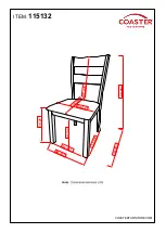 Preview for 5 page of Coaster Jakob 115132 Assembly Instructions