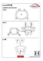 Preview for 3 page of Coaster Kamilah 511153 Assembly Instructions