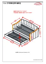 Preview for 9 page of Coaster Kingston 315962 Assembly Instructions Manual