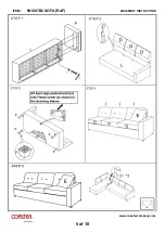 Preview for 5 page of Coaster LAF Chaise 501687 Assembly Instruction Manual