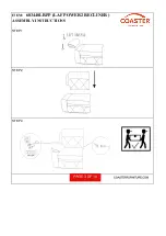 Предварительный просмотр 3 страницы Coaster LAF POWER2 603440LRPP Assembly Instructions Manual