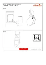 Предварительный просмотр 5 страницы Coaster LAF POWER2 603440LRPP Assembly Instructions Manual