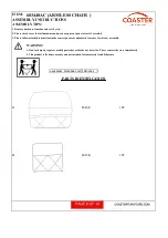 Предварительный просмотр 6 страницы Coaster LAF POWER2 603440LRPP Assembly Instructions Manual