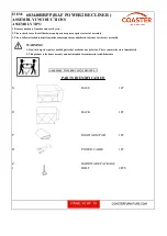 Предварительный просмотр 12 страницы Coaster LAF POWER2 603440LRPP Assembly Instructions Manual