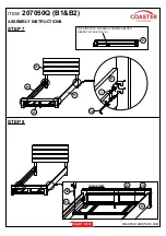 Предварительный просмотр 7 страницы Coaster Marion 207050Q B1 Assembly Instructions Manual