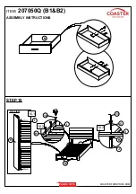 Предварительный просмотр 8 страницы Coaster Marion 207050Q B1 Assembly Instructions Manual