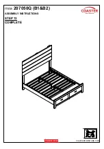 Предварительный просмотр 10 страницы Coaster Marion 207050Q B1 Assembly Instructions Manual