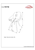 Preview for 4 page of Coaster Mina 193762 Assembly Instructions