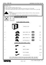 Preview for 2 page of Coaster NIGHT STAND 204192 Assembly Instructions