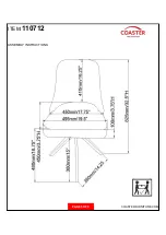 Preview for 5 page of Coaster Paulita 110712 Assembly Instructions