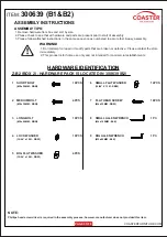 Preview for 3 page of Coaster Sadie 300639 Assembly Instructions Manual