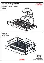 Preview for 8 page of Coaster Sadie 300639 Assembly Instructions Manual