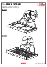 Preview for 7 page of Coaster Scarlett 300642 Assembly Instructions Manual