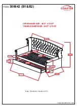 Preview for 9 page of Coaster Scarlett 300642 Assembly Instructions Manual