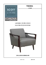 Coaster Scott Living 904046 Assembly Instructions preview