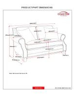 Preview for 4 page of Coaster Sheldon 506872 Assembly Instructions