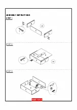 Preview for 5 page of Coaster Sofa Table Assembly Instructions Manual