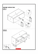 Preview for 10 page of Coaster Sofa Table Assembly Instructions Manual