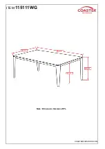 Preview for 4 page of Coaster Stevie 115111WG Assembly Instructions