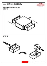 Preview for 3 page of Coaster Twyla 115101 Assembly Instructions Manual