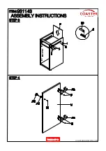 Preview for 9 page of Coaster VANITY 931143 Assembly Instructions Manual