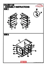 Preview for 11 page of Coaster VANITY 931143 Assembly Instructions Manual