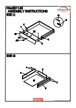 Preview for 13 page of Coaster VANITY 931143 Assembly Instructions Manual