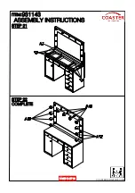 Preview for 18 page of Coaster VANITY 931143 Assembly Instructions Manual