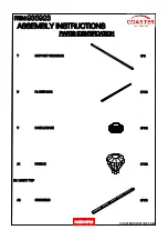 Предварительный просмотр 6 страницы Coaster VANITY 935923 Assembly Instructions Manual