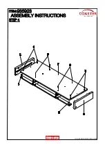 Предварительный просмотр 11 страницы Coaster VANITY 935923 Assembly Instructions Manual