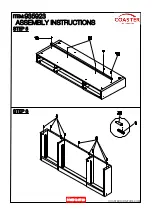 Предварительный просмотр 12 страницы Coaster VANITY 935923 Assembly Instructions Manual