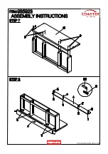 Предварительный просмотр 13 страницы Coaster VANITY 935923 Assembly Instructions Manual