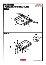 Предварительный просмотр 15 страницы Coaster VANITY 935923 Assembly Instructions Manual