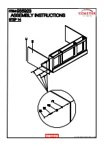 Предварительный просмотр 17 страницы Coaster VANITY 935923 Assembly Instructions Manual