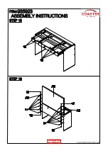 Предварительный просмотр 18 страницы Coaster VANITY 935923 Assembly Instructions Manual