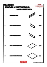 Preview for 4 page of Coaster VANITY 935934 Assembly Instructions Manual